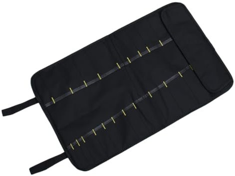 OKUMEYR Bolsa De Almacenamiento Para De Chef Ranuras Funda De Transporte Portátil De Oxford Resistente Desgarros Para Utensilios De Cocina y Profesionales Gastronómicos Color Aleatorio