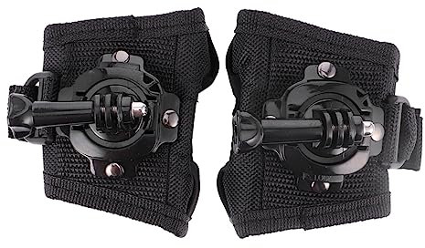 WATIIFUFU 2 Uds 360 Soporte De Cámara 360 Grados Correa De Muñeca Cámara Giratoria Correa De Muñeca Antebrazo Banda De Plástico