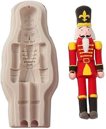 Moules en silicone Casse-noisette Soldat Fondant DIY Fondant Outils de Gâteau Outils de Cuisson