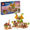 LEGO Disney Vaiana 2 Kakamora-Barge - Bauspielzeug für Mädchen und Jungen ab 7 Jahren - Inkl. Boot Modell, Vaiana Minipuppe und Maui Figur - Geburtstagsgeschenk zum Sammeln - 43258