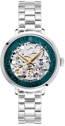 Pierre Lannier - Montre Automatique Automatic - Automatic Mouvement de Montre - Epaisseur du boîtier: 12.15 mm - Largeur du boîtier: 35 mm - Acier Inoxydable - 5 ATM