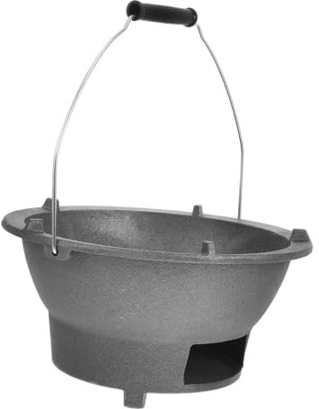 ROMISBABA Parrilla De Parrilla De Barbacoa Hornillo De Hierro Estufa De Barbacoa De Plancha Versátil