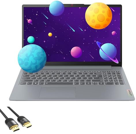 Lenovo IdeaPad Slim 3 Linux Laptop, 15.6 FHD Touchscreen Laptop, 8-Core AMD Ryzen 7 5825U, 16GB RAM, 1TB SSD, Keypad, SD Card Reader, PDG HDMI Cable, Linux Ubuntu OS