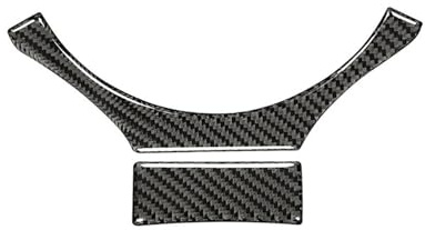 Innenraum Auto Zubehör Für Lexus 2013-2023 Ist Für CTNX IS250 NX200 200t 300h Carbon Fiber Auto Lenkrad Dekorative Aufkleber Aufkleber Rahmenverkleidung
