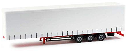 herpa 075664 - Lowliner Gardinenplanenauflieger