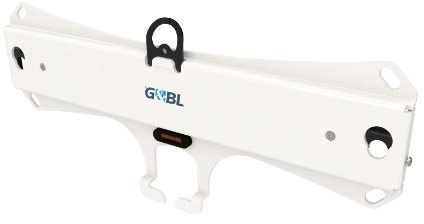 G&BL TV Wandhalter Ultraslim Large Plate - Albatros Weiss, LCD TV bis 26, bis 25 kg Vesa 300x300,