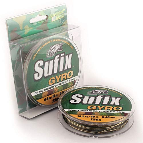 Sufix Gyro Camo Braid 0,40mm - 250m geflochtene Schnur