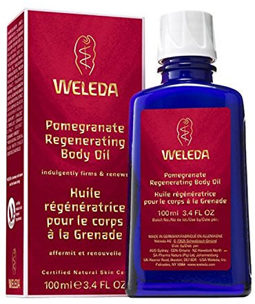 Weleda Pomegranate Regenerating Body Oil - 100 ml - Packung OF 6
