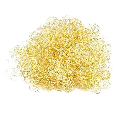 Engelshaar / Lametta gelockt, gold