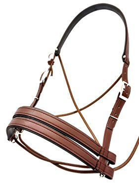 Ultimate Bitless Bridle (Braun, Pony
