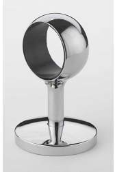 Rothley Handrail Straight Post - Chrome Finish x 1
