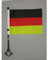 AZ FLAG - Fahrradfahne Deutschland - 21x14 cm - Deutsche Fahrradflagge 14 x 21 Cm - Fahrrad Flaggen