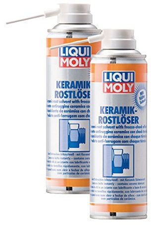 2x LIQUI MOLY 1641 Keramik Rostlöser mit Kälteschock 300ml
