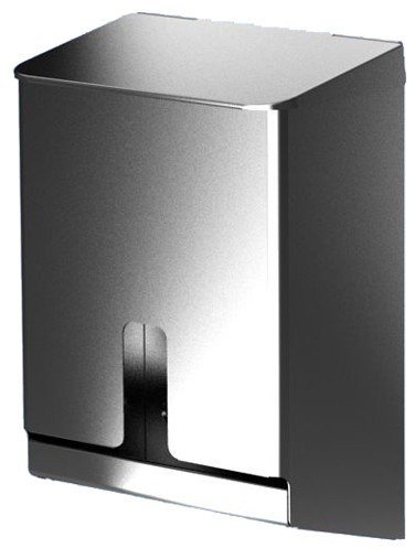 Spender für Einwegbekleidung, Kopfhauben, Handschuhe, Edelstahl 27,5 x 38,7 x 15cm