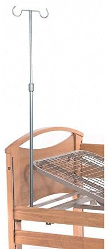 Asta per Flebo da Letto per Letti da Degenza in Legno