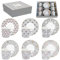 Easy Life 126CMTG Coffret 6 Tasses à Café en Porcelaine, 11 x 11 x 6,5 cm
