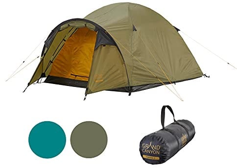 Grand Canyon Unisex – Erwachsene Topeka Zelt, Oliv, 280 x 165 x 120 cm