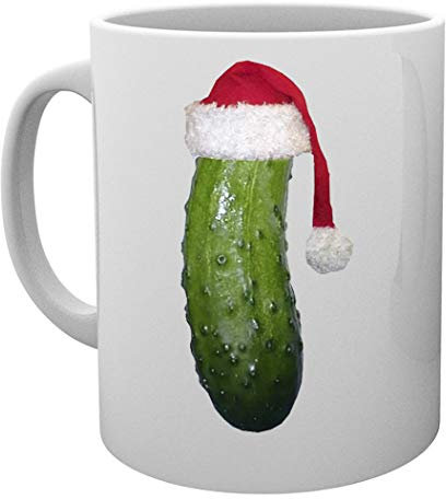 Navidad Pepinillo Taza Mug Cup