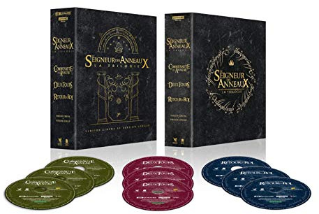 Le seigneur des anneaux, la trilogie 4k Ultra-HD [Blu-ray] [FR Import]