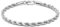 LeCalla 925 Sterling Silber Italienisch Diamant-Schliff geflochtene Seilkette Armband für Teenager und Frauen 6,5 Zentimeter