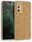 kwmobile Hülle kompatibel mit Samsung Galaxy S20 FE - Kork Handyhülle Cover - Schutzhülle TPU Case in Hellbraun