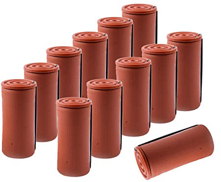 Sharplace 12 Stück Heatless Curls Band Heatless Curls, Overnight Lockenwickler Blowout Curls mit elastischem Band, Hair Perm Rods DIY Heatless Curls Overnight Curls für mittellanges Haar, 4,0 cm
