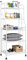 Scaffalatura a 5 piani scaffali di stoccaggio Rack Heavy Duty organizzatore in metallo pianta scaffale per lavanderia bagno cucina dispensa armadio interno / esterno (Bianco, 5 piani )