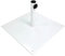 MaxxGarden Base de Parasol - Acier - Support de Parasol pour Parasols Ø200-400 cm - Blanc
