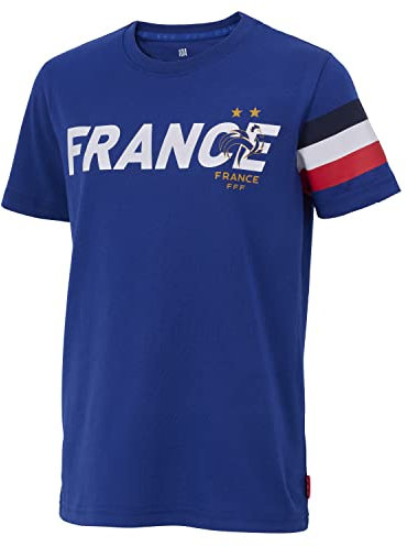 Equipe de France de Football T-Shirt Enfant FFF - Collection Officielle Taille 14 Ans
