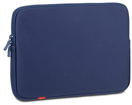 RIVACASE 5123 Laptop Hülle bis 13.3, Laptoptasche für iPad Pro 12.9/ MacBook Air und Pro 13, Ultraleicht und wasserabweisend, kompakte Aktentasche, stoßfeste Schutzhülle mit Ecken- und Kantenschutz