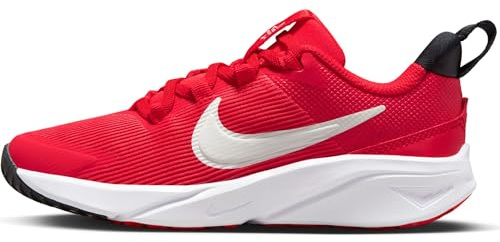 Nike Star Runner 4 NN (PS) Sneaker, University RED/Summit White-Black-W, 29.5 EU