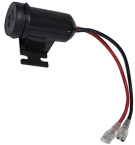 AERZETIX - C66186 - Prise fiche d'allume-cigare femelle à encastrer 12V et 24V 225 mm avec capuchon - adaptateur universel auto voiture camion camping-car connecteur accessoire