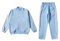 DLUHOS Men/Women Sweatshirts Set Angel & Palm Logo Jogging Suit 2 Pieces Autumn Lightweight Sports Suit Unisex Jogging Costume Hooded and Pant Set, Blue, M