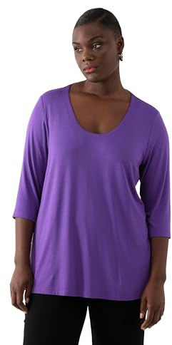 Ulla Popken, Damen, große Größen, Shirt 3/4 Arm