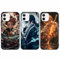 LYUBFDC 3 Stück Handyhülle für iPhone 12/iPhone 12 pro Hülle 6.1 Zoll, Anime Kamado Tanjirou Zenitsu Muichirou Manga Muster Design Case Cartoons Schutzhülle TPU Silikon Charmant für Jungen