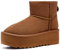 Shenduo Stivali da neve donna platform Stivali invernali con suola spessa 9378 chestnut 37EU