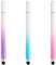 Rumyve 3pcs Gradient Color Stylus Pencil,2 in 1 Tablet Touch Screen Pen,Stylus Pens for Touch Screens for iPhone/iPad/pro/Mini/Air/Samsung