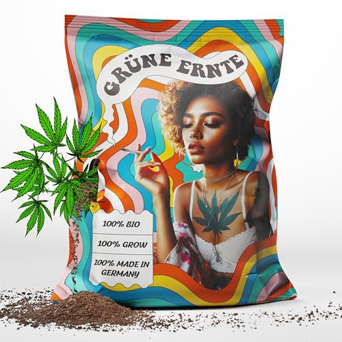 GRÜNE ERNTE 80L Spezialerde für Pflanzen – Grow-Erde mit Perlit für optimales Wachstum – Hochwertige Erde für gesunde Pflanzenentwicklung