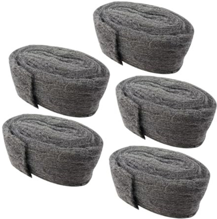 Gatuida Steel Wool Mice Barrier Garage Door Guard Mouse Hole Filler Wool Fill Fabric