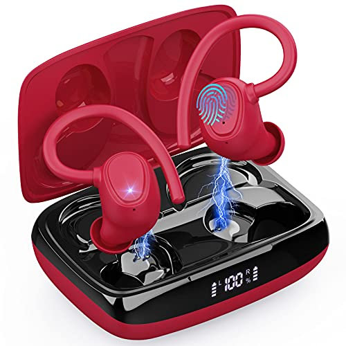 Wasart Auriculares Inalambricos Bluetooth, Auriculares Bluetooth Cancelación