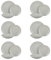 SET 18 PZ TAVOLA STILE GRIGIO