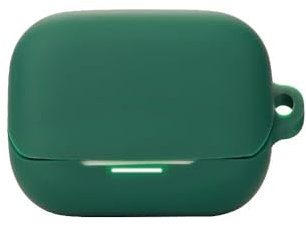 TINGYR Hülle Kompatibel mit QCY Buds, Nahtloser Passformschutz, Stoßfest und Kratzfest, Schutzhülle Kompatibel mit QCY Buds.(Nachtgrün)