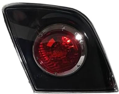 MANQII Auto Rückleuchten für Mazda 3 2004-2010, Rücklicht Rückleuchte Links Rechts Rücklichter Heckleuchte Bremslicht Blinker Ersatz Zubehör,A/Left Inside