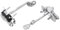 MKVAXR Charnière de contrôle de porte de voiture, for Peugeot, for 206 1998-2007 2008 2009 2010 OEM : 9181C8/9181C9 Sangle de contrôle de porte avant et arrière de voiture, limiteur d'arrêt de charniè