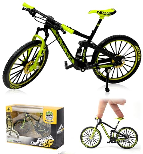 GYHWOFUL Finger BMX Fahrrad Modell 1:10 – Miniatur Mountainbike aus Legierung, Realistisches Deko Fahrrad, Sammlerstück & Geschenk für Erwachsene