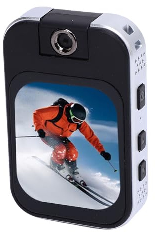 Akozon Appareil Photo Numérique Compact 720P 30fps, écran Tactile HD, Caméscope étanche IP65 pour Les Sports de Plein Air