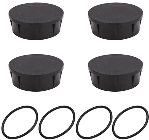 4stk Sprinklerkopfkappen für Rain Bird 1800 Serie, Inklusive O-Ring-Dichtungen Passend für Modell 1800XC Robuste Kunststoffabdeckungen Bewässerungssysteme