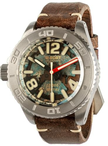 U-Boat 3600 Profondo Automatik Herrenuhr aus Titan – 46 mm, 1000 ATM, Limited Edition, Made in Italy