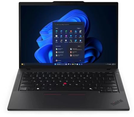 Lenovo Thinkpad T14 Gen 6 G6 14 Ordenador portátil AI Aura, Intel Ultra 5 225U, 16GB RAM, 512GB M2 SSD, WUXGA 1920x1200, Windows 11 Pro, Teclado QWERTY Espanol