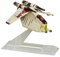 Hasbro B4592 – Star Wars – Angriff der Klonkrieger – The Black Series Titanium – Republic Gunship – Minifahrzeug + Ständer – ca. 5 cm